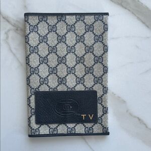 Gucci Monogram Vintage TV guide holder